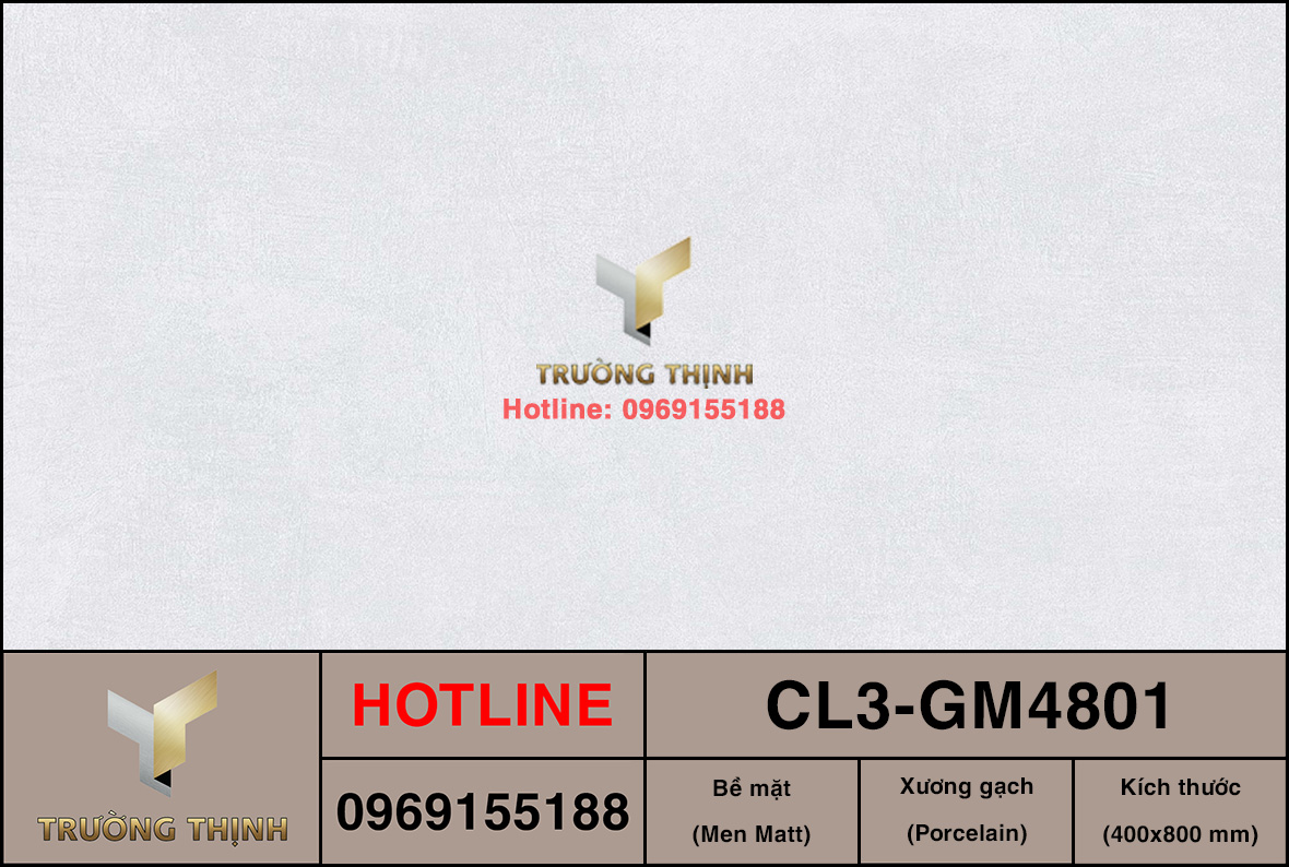 Gạch ốp lát 400x800 Viglacera Cửu Long CL3-GM4801