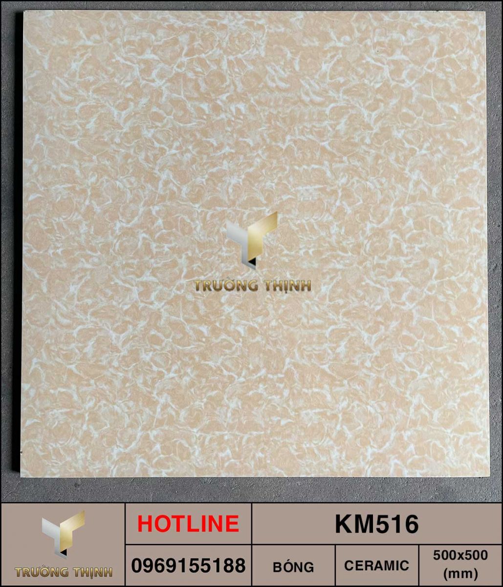 Gạch ceramic vân đá 500x500 Viglacera KM516 giá rẻ