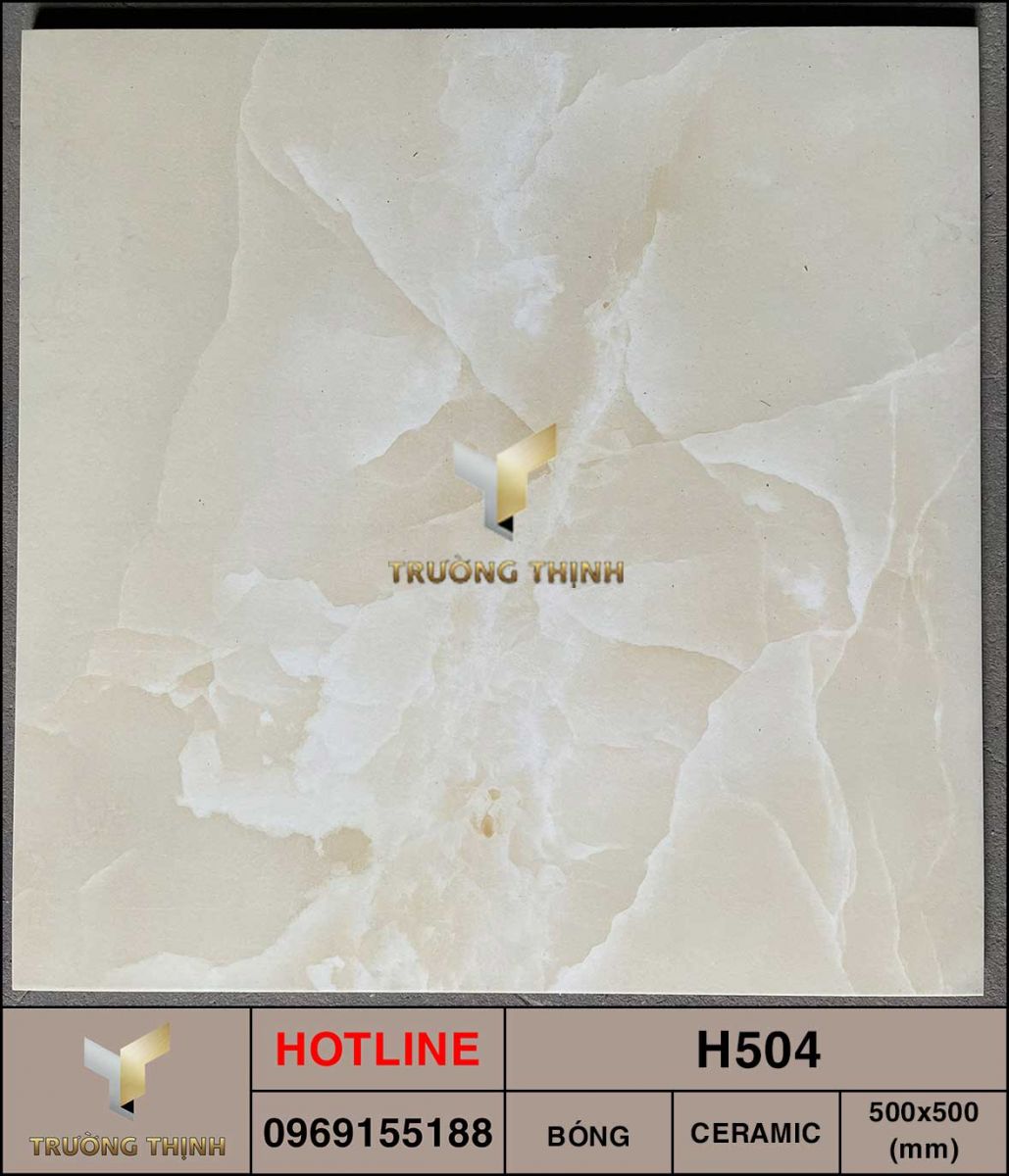 Gạch giả đá 500x500 Viglacera H504 xương ceramic