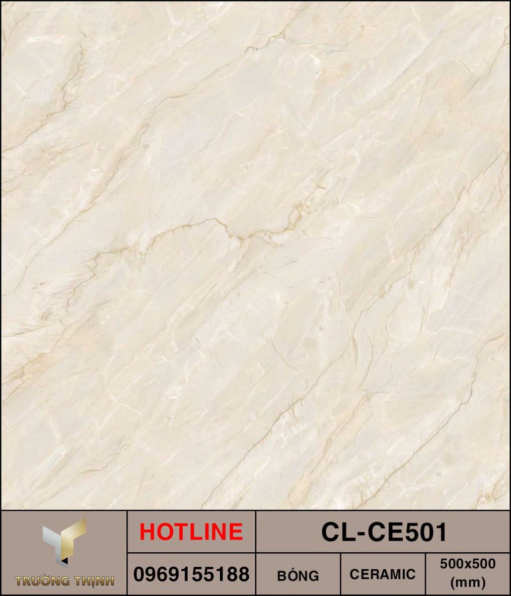 Ảnh MAP gạch lát nền 500x500 Viglacera Cửu Long CL-CE501