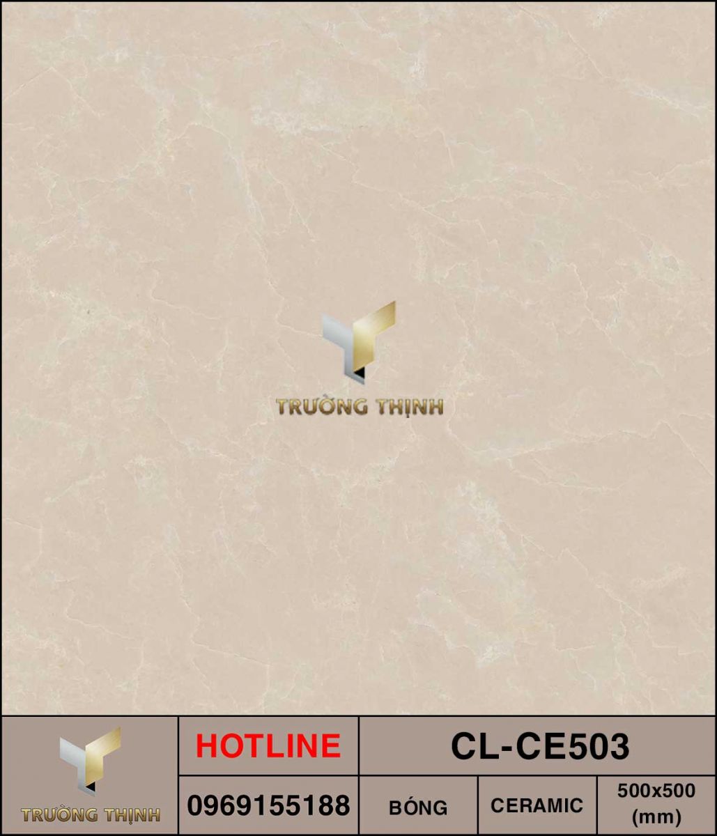 Ảnh MAP gạch lát nền 500x500 Viglacera Cửu Long CL-CE503