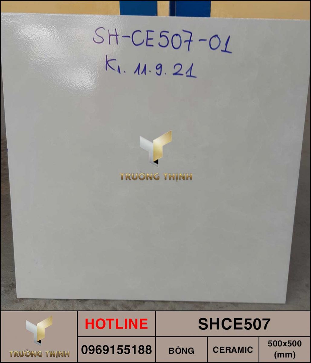 Gạch lát sàn 500x500 Viglacera Sông Hồng SHCE507 vân đá