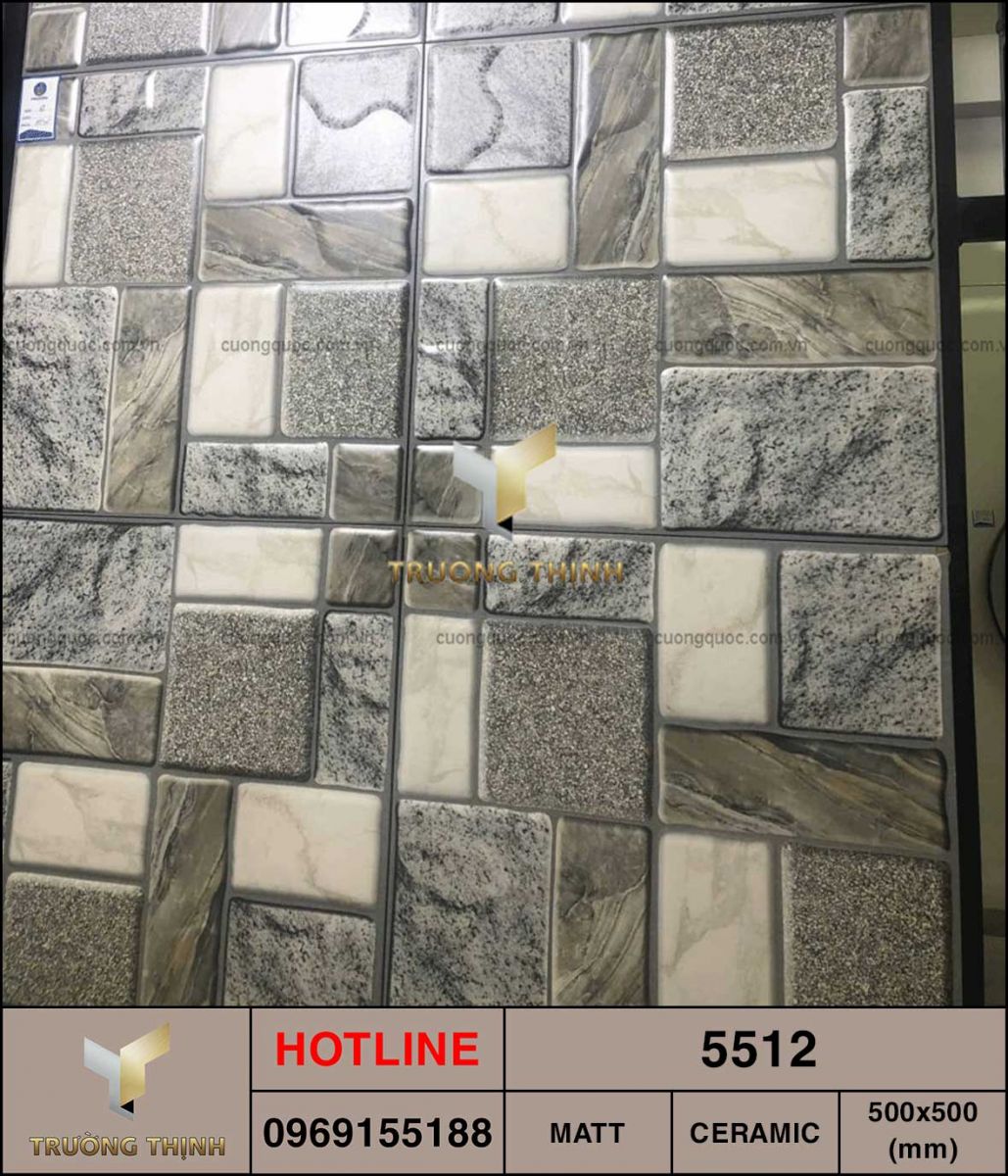 Gạch lát nền sân vườn 500x500 Viglacera 5512 giá rẻ
