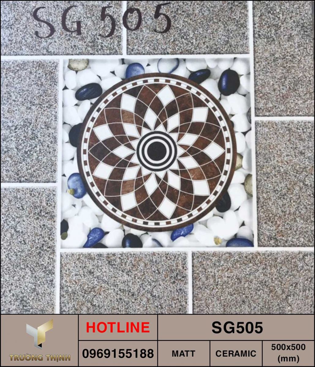 Gạch lát sân vườn 500x500 Viglacera SG505 giá rẻ