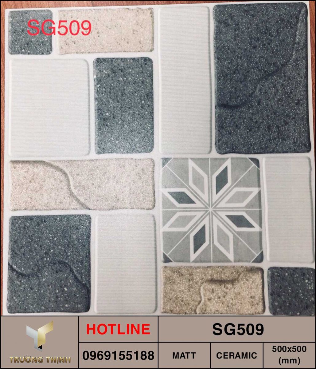 Gạch lát sân vườn 500x500 Viglacera SG509 giá rẻ