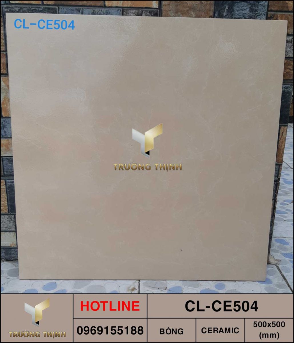 Gạch vân đá 500x500 Viglacera Cửu Long CL-CE504 giá ưu đãi
