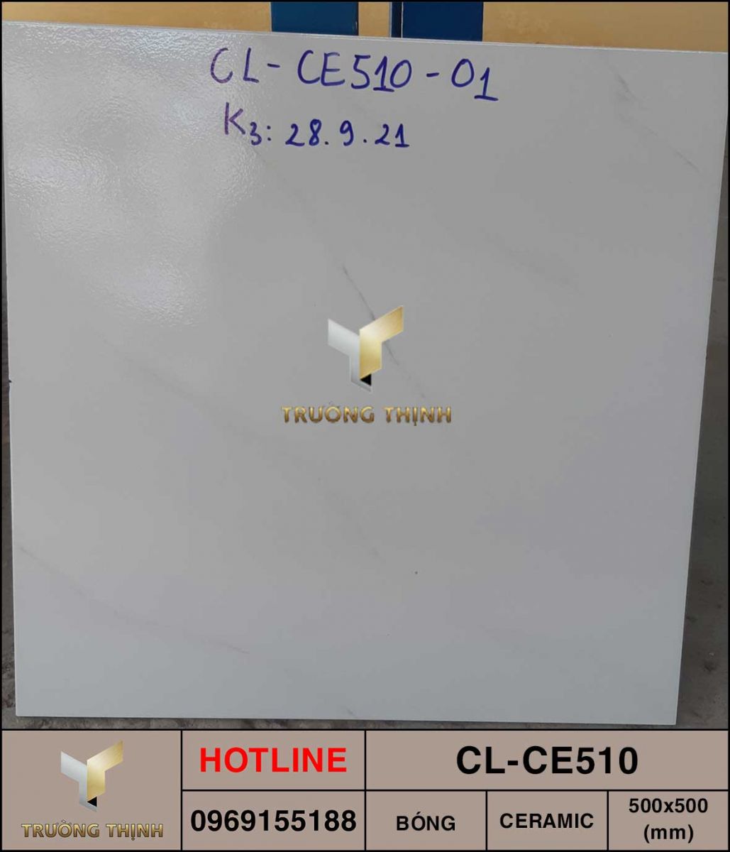 Gạch vân đá 500x500 Viglacera Cửu Long CL-CE510 ceramic