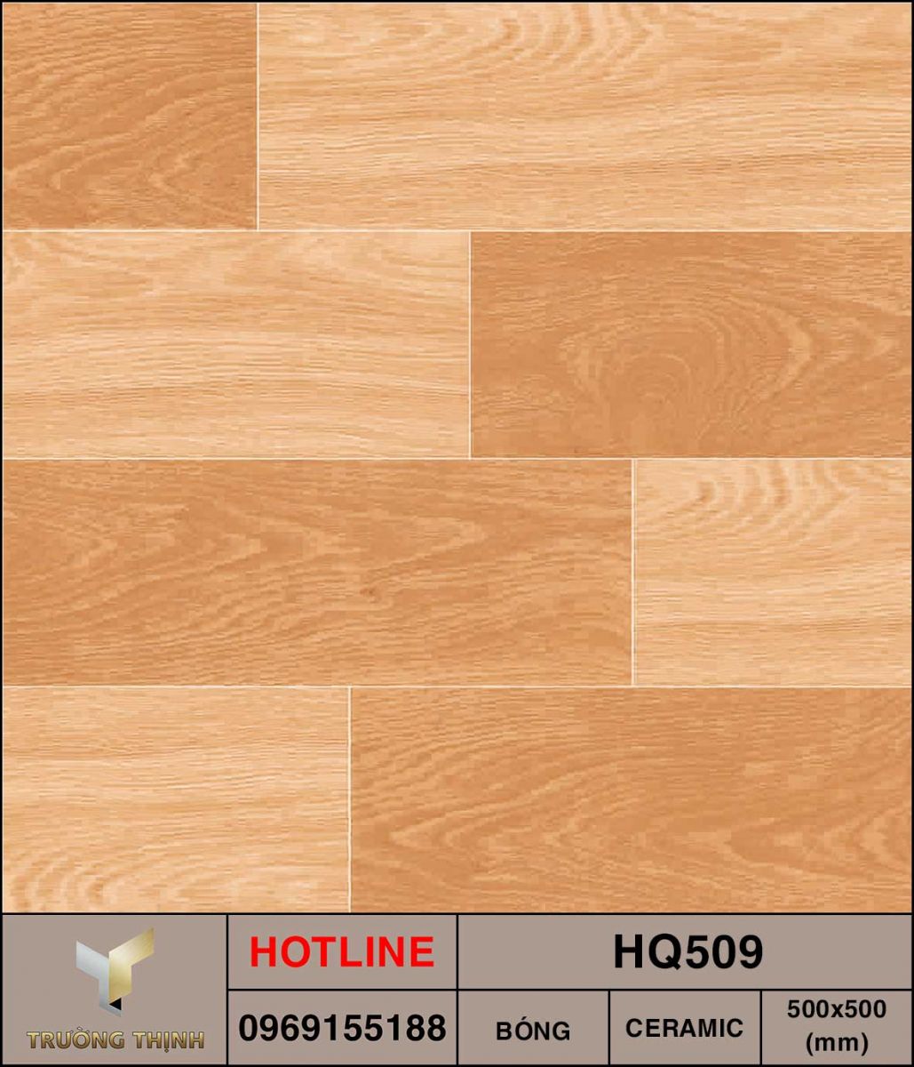 Gạch vân gỗ 500x500 Viglacera HQ509 giá tốt