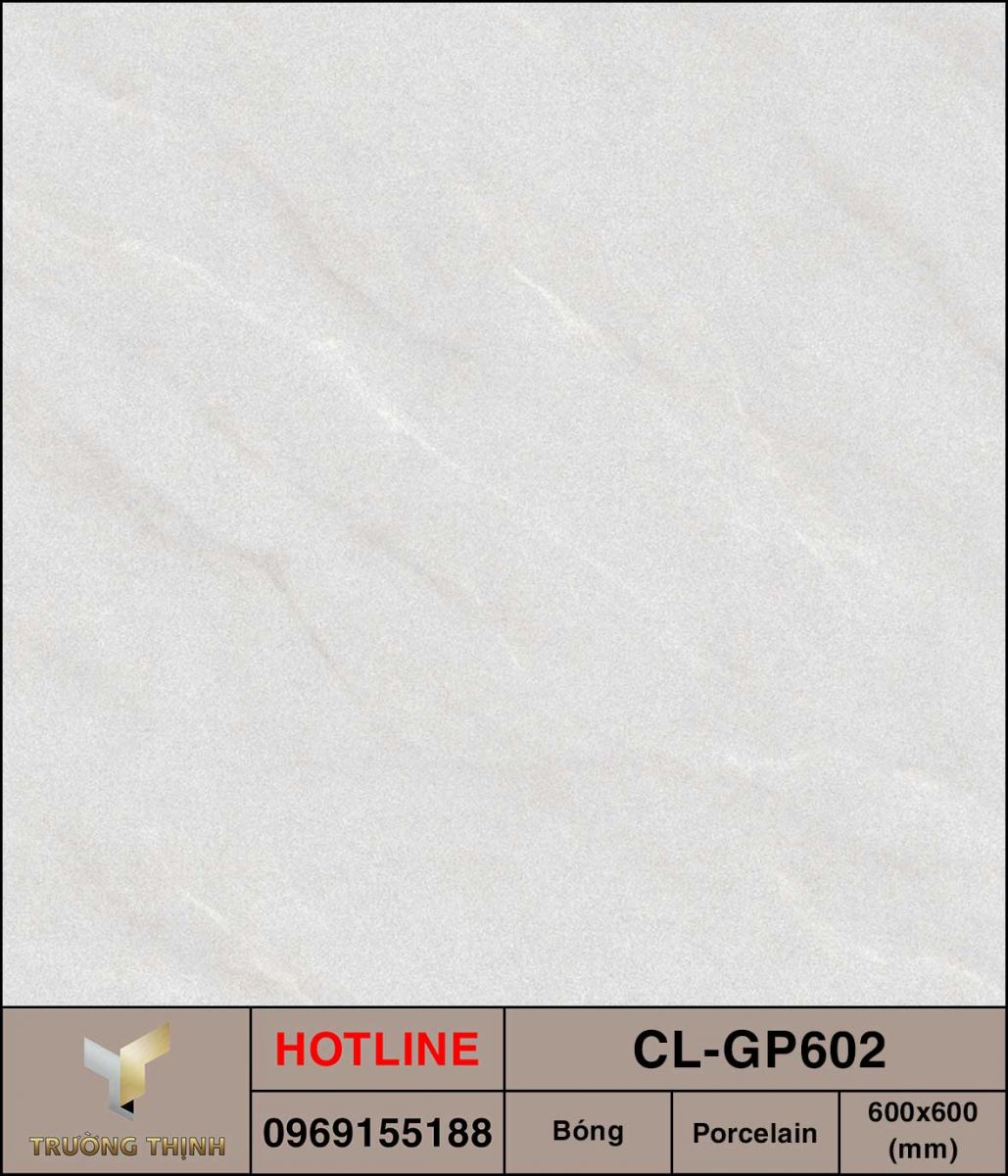 Ảnh MAP gạch lát nền 600x600 Viglacera Cửu Long CL-GP602