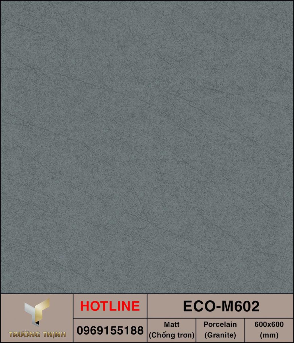 Ảnh MAP gạch lát nền 600x600 Viglacera ECO-M602
