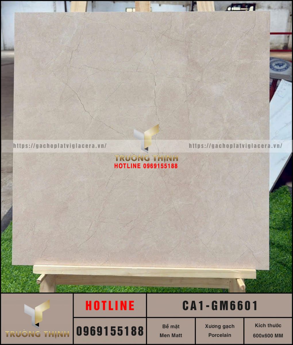 Gạch lát nền Viglacera CA1-GM6601 600x600 Chống Trơn - Giá Tốt