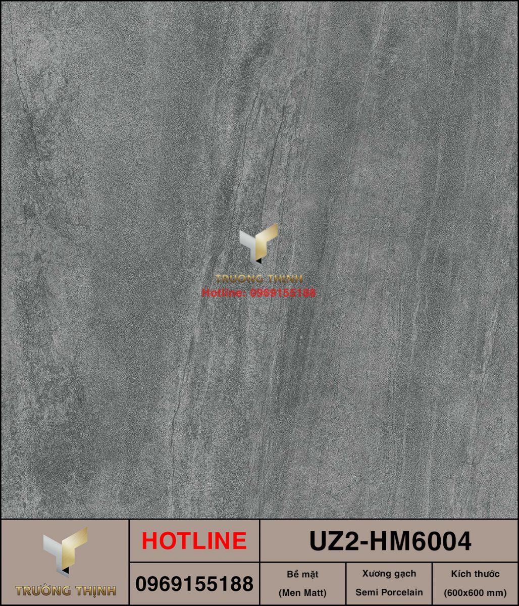 Gạch lát nền 600x600 Viglacera UZ2-HM6004