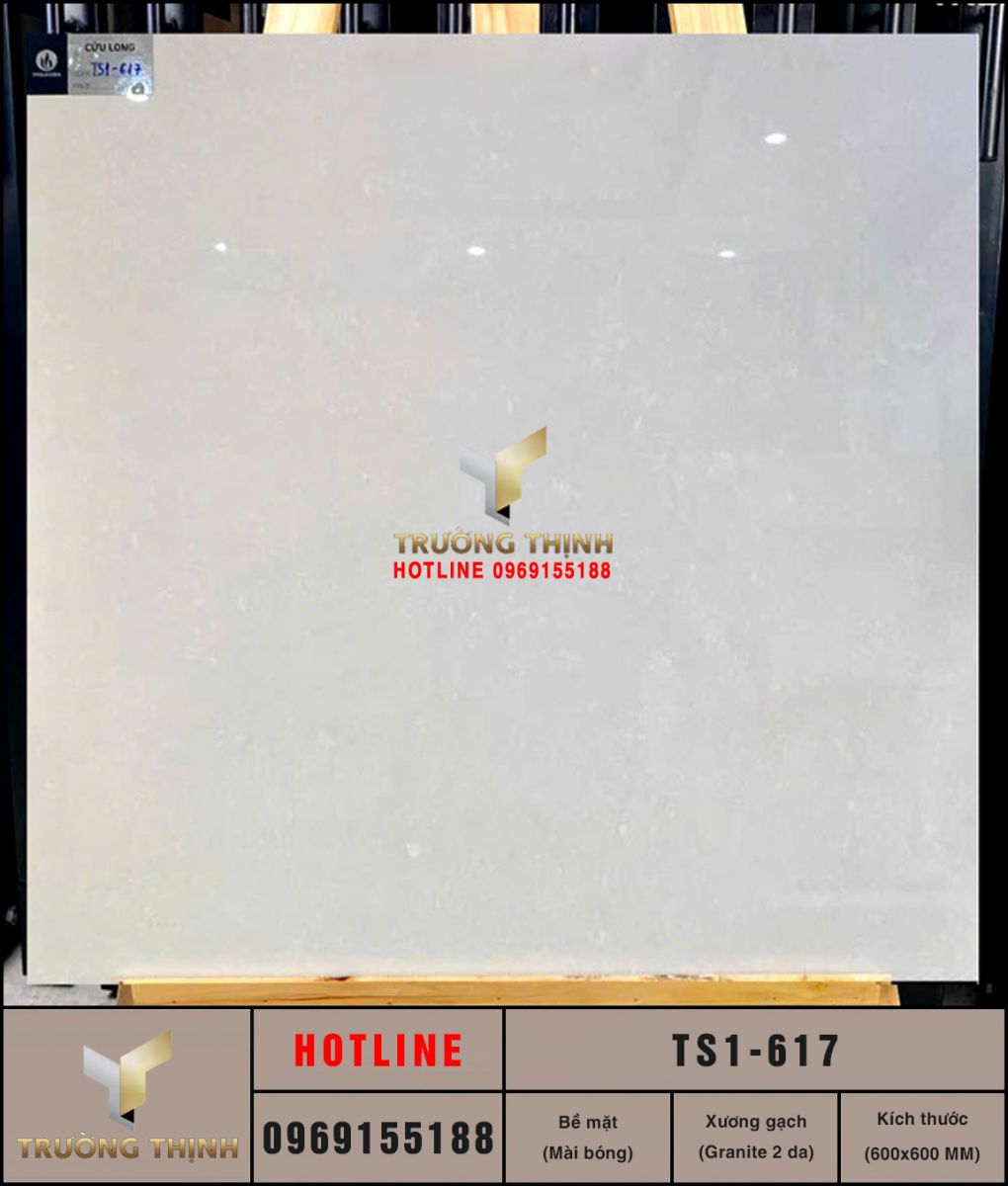 Gạch lát nền Granite 2 da 600x600 Viglacera TS1-617 giá rẻ