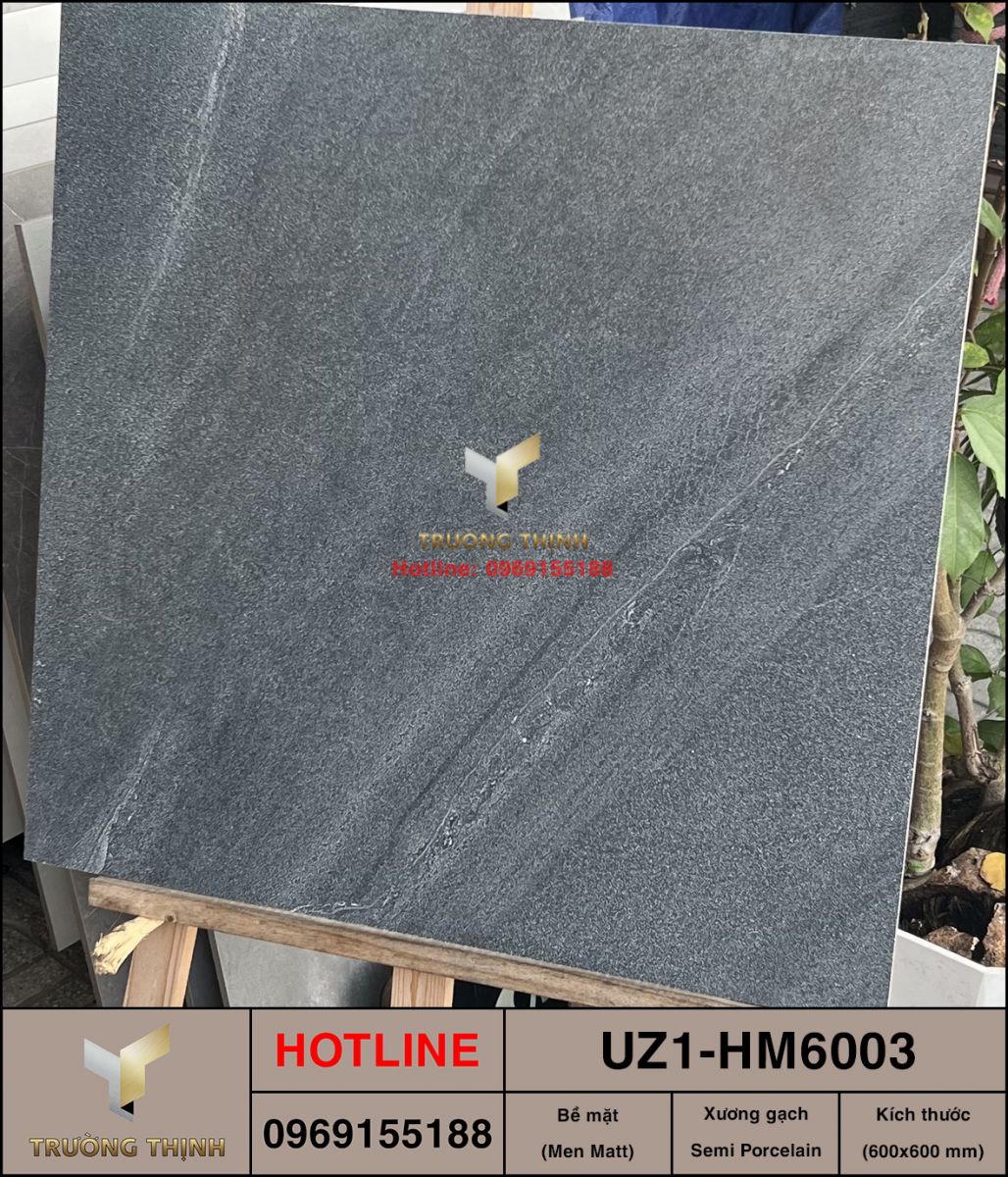 Gạch lát nền 600x600 Viglacera UZ1-HM6003