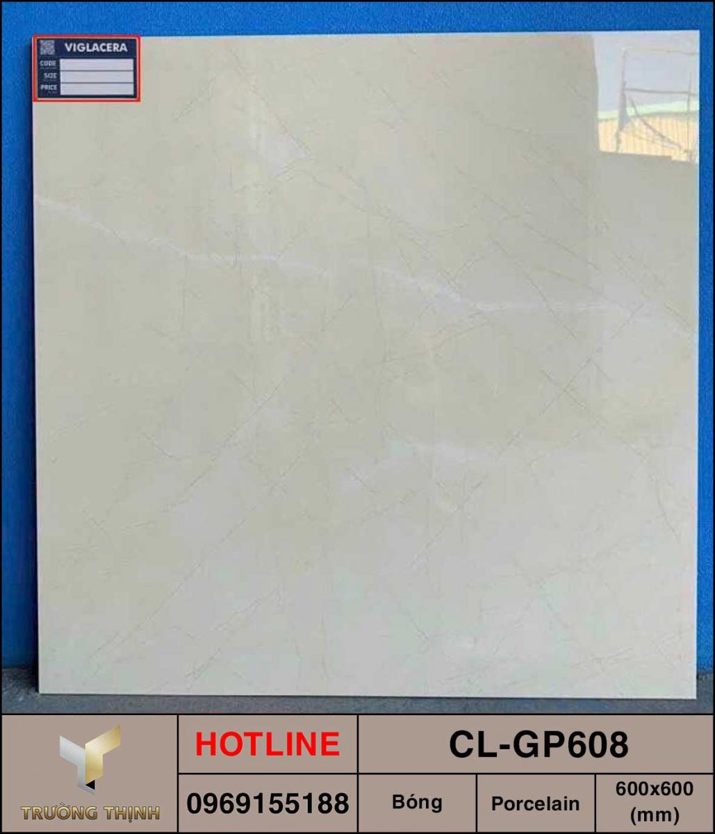 Gạch lát sàn 600x600 Viglacera Cửu Long CL-GP608 giá rẻ