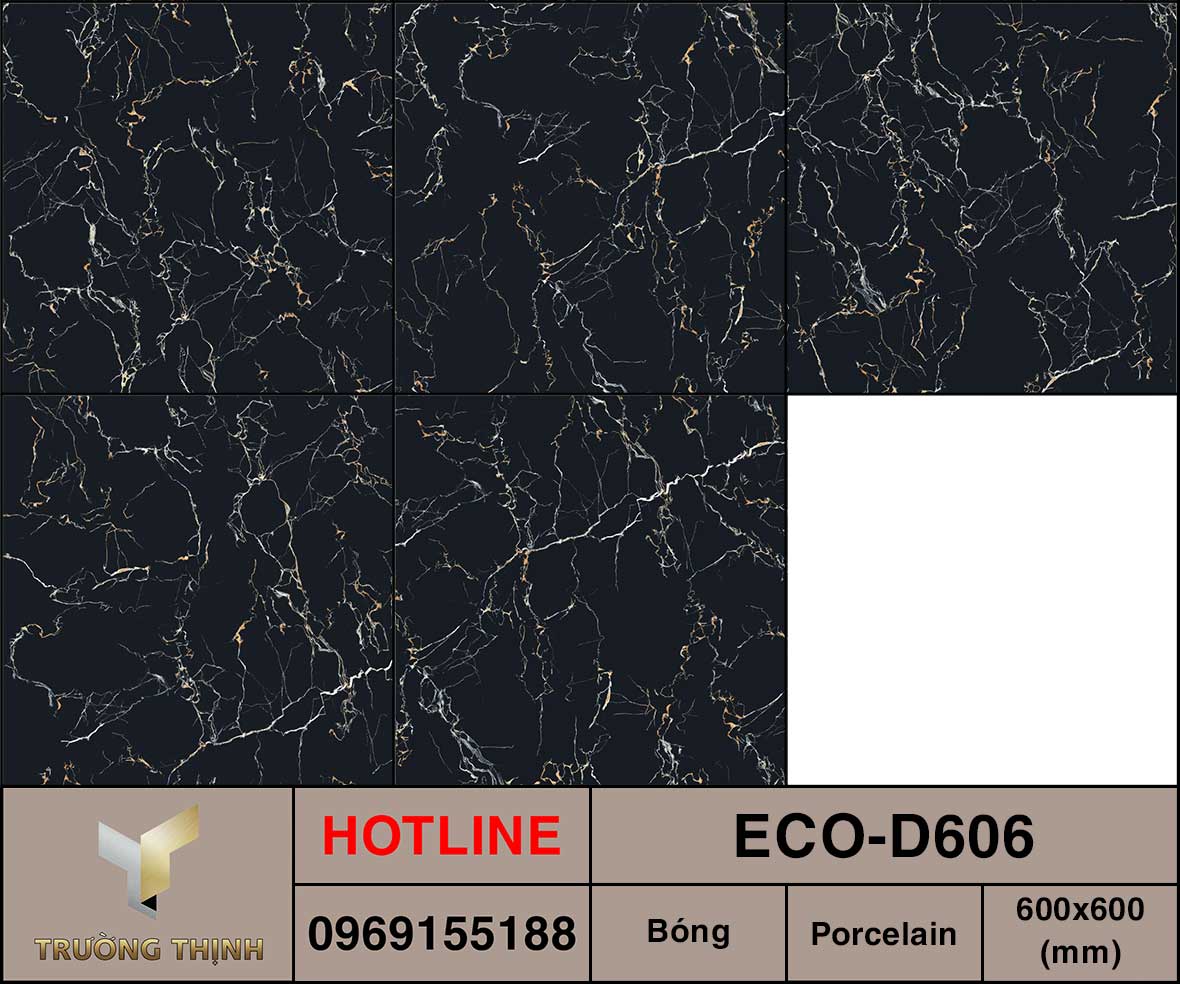 Ảnh MAP gạch lát nền 600x600 Viglacera ECO-D606