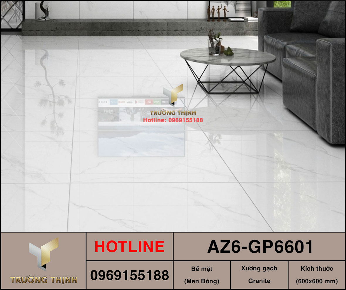 Gạch ốp lát 600x600 Viglacera United Arizona AZ6-GP6601
