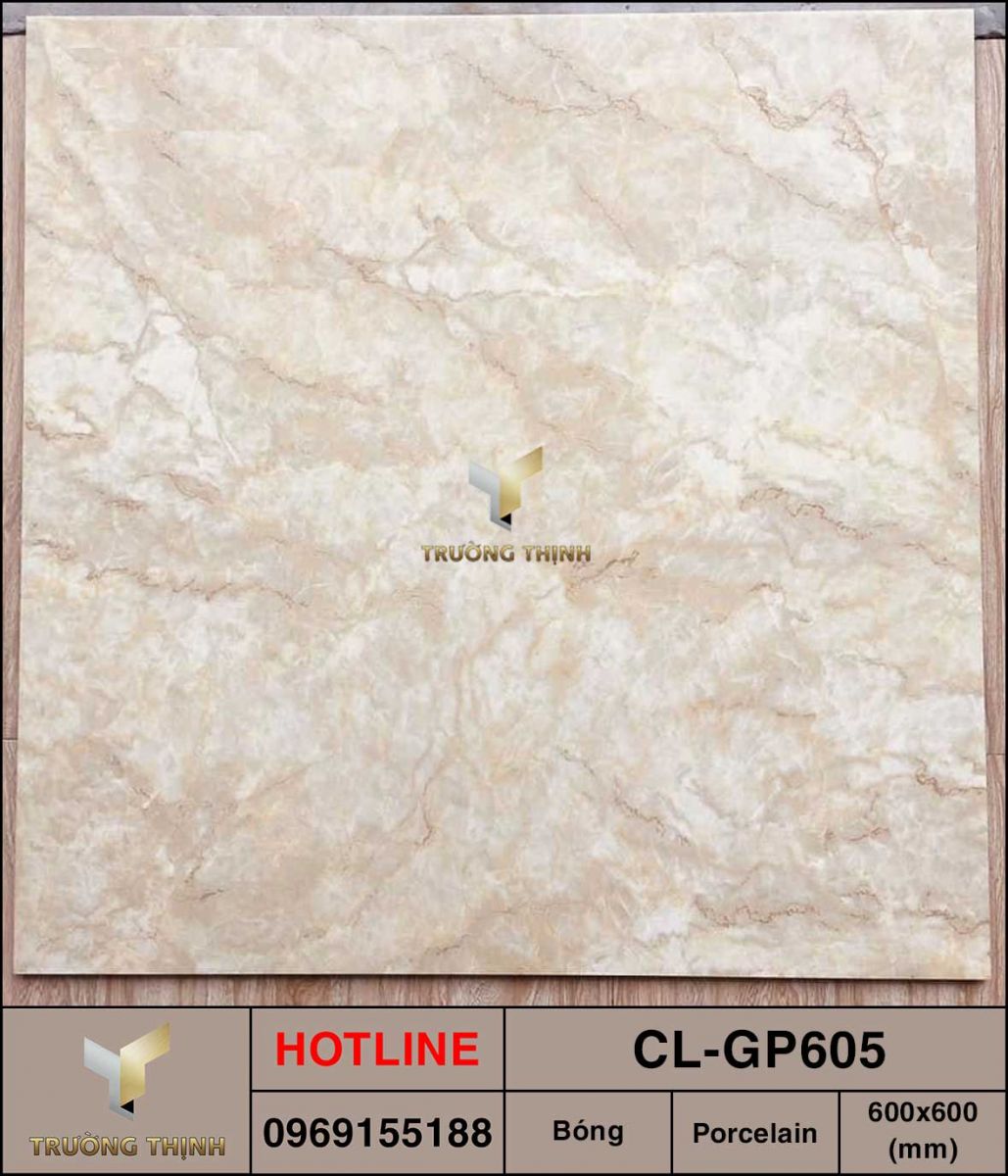 Gạch lát nền 600x600 Viglacera Cửu Long CL-GP605