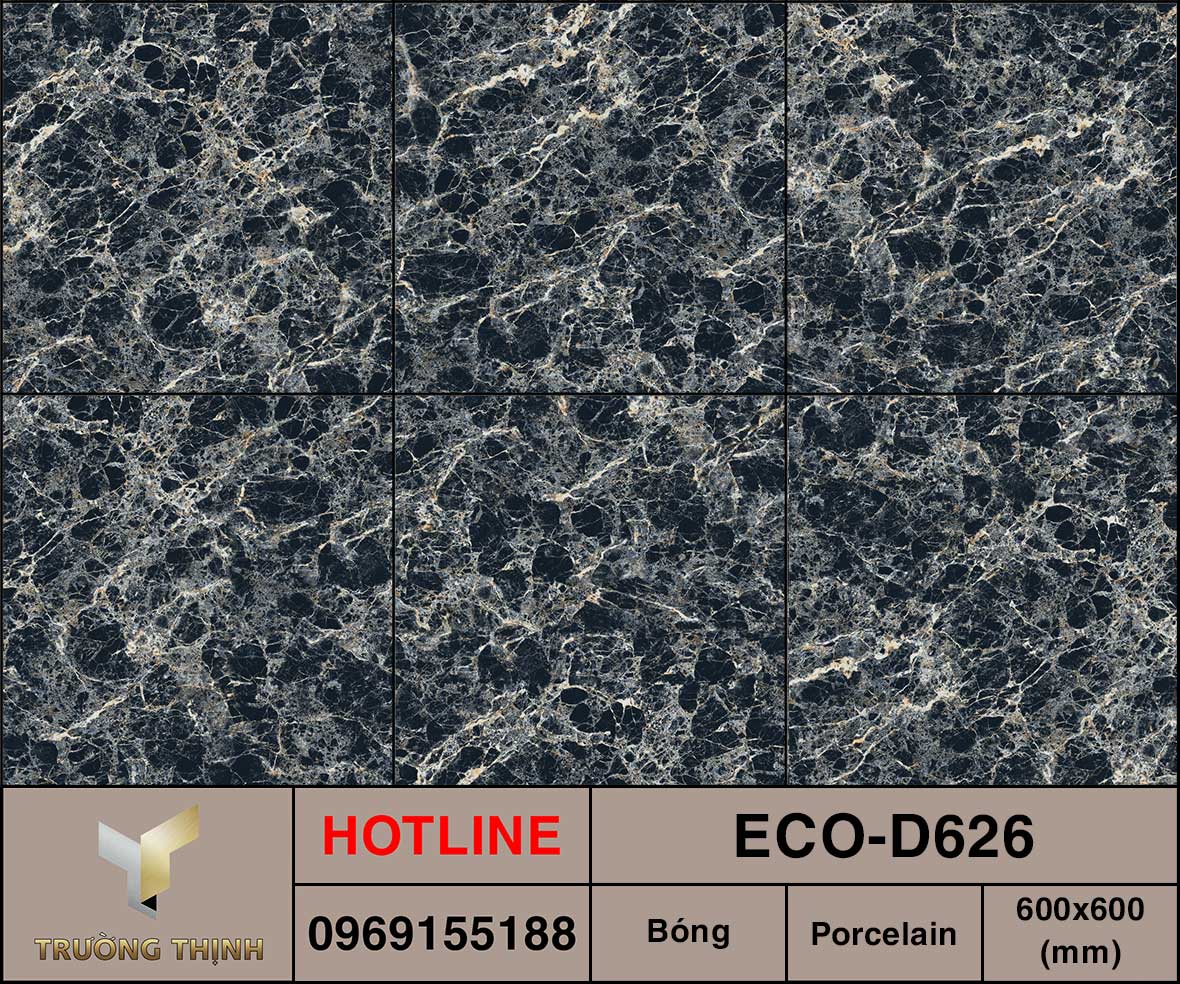 Ảnh MAP gạch lát nền 600x600 Viglacera ECO-D626