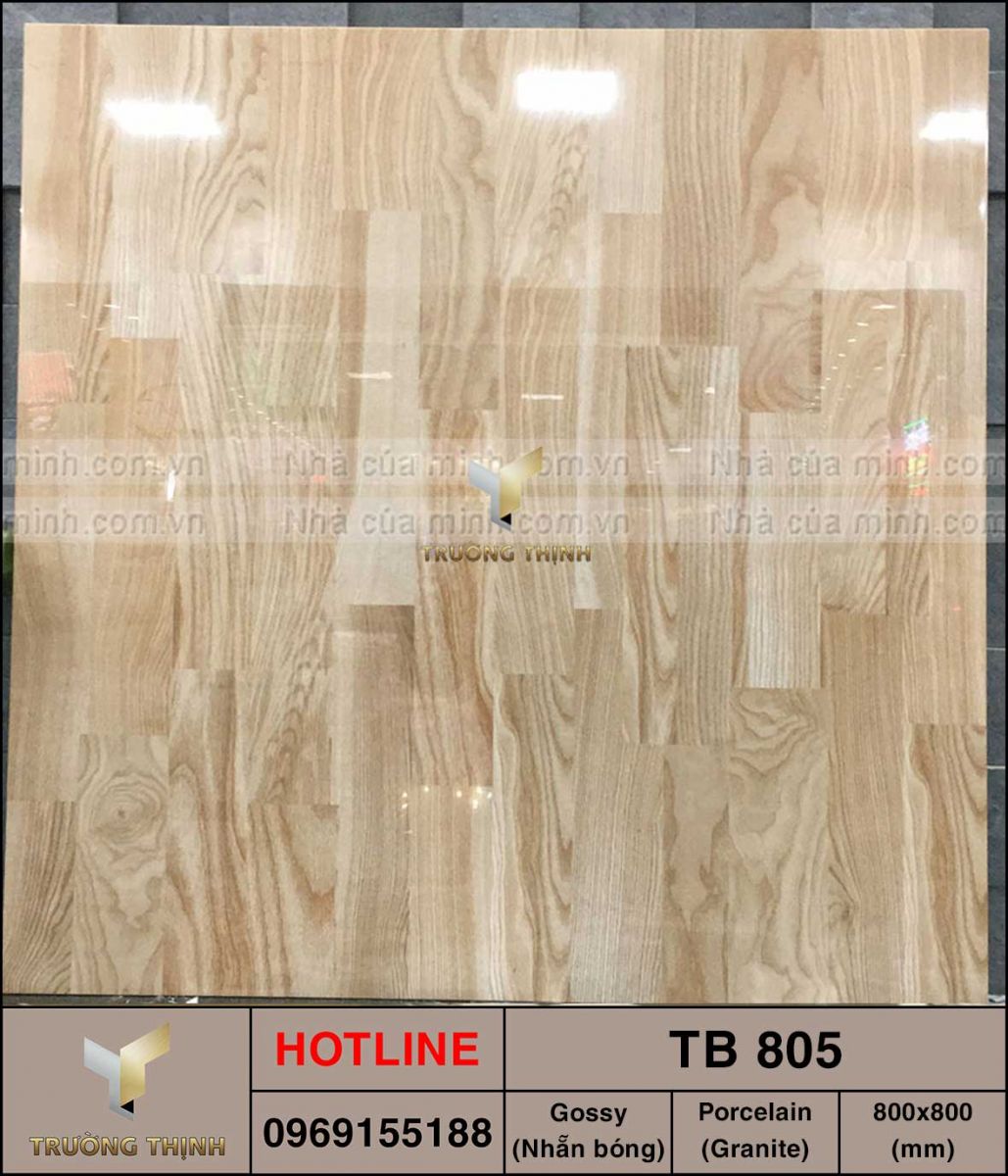 Gạch vân gỗ 800x800 Viglacera TB 805 giá rẻ