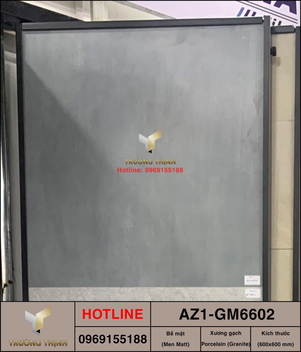 Gạch ốp lát 600x600 Viglacera United Arizona AZ1-GM6602