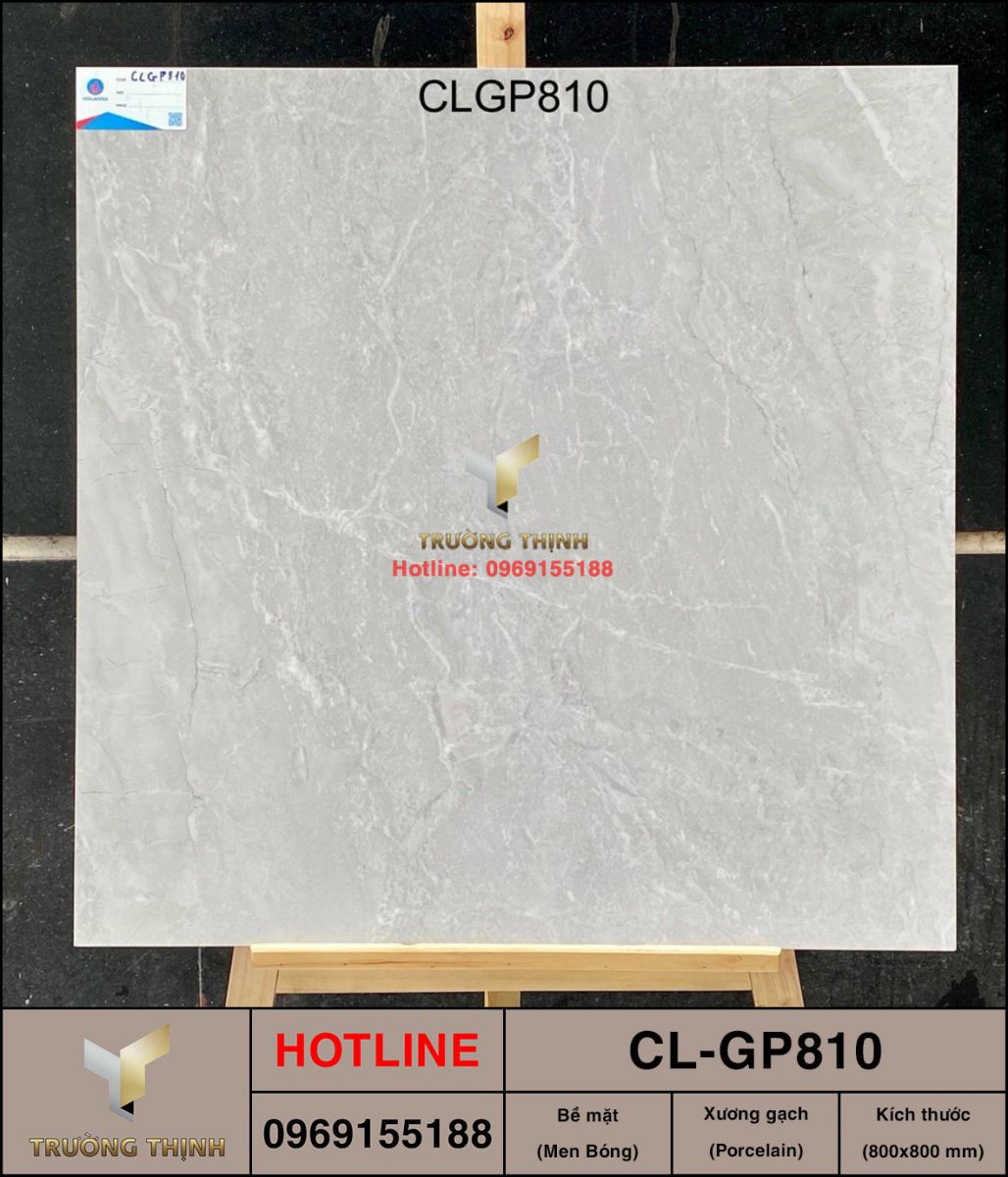 Gạch lát nền 800x800 Viglacera Cửu Long CL-GP810