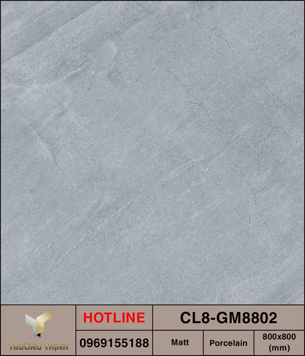 Ảnh MAP gạch lát nền 800x800 Viglacera Cửu Long CL8-GM8802