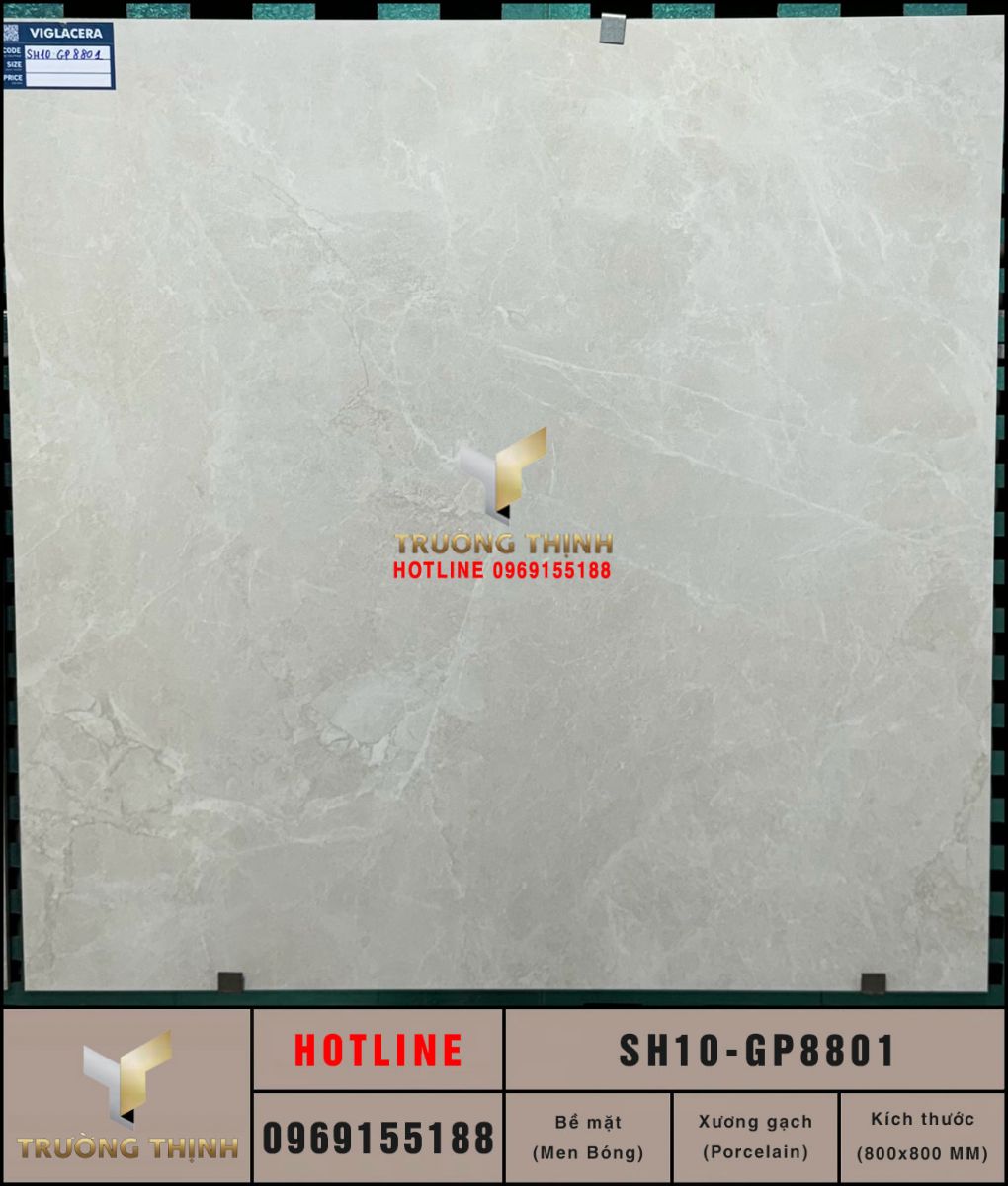 Gạch granite xương đá 800x800 Viglacera SH10-GP8801 cao cấp