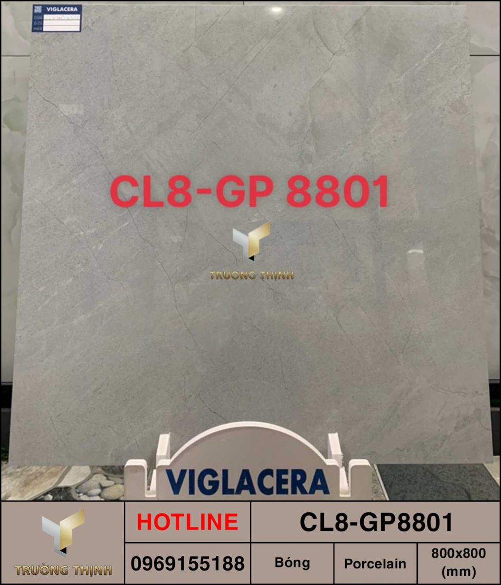 Gạch lát nền 800x800 Viglacera Cửu Long CL8-GP8801 giá rẻ