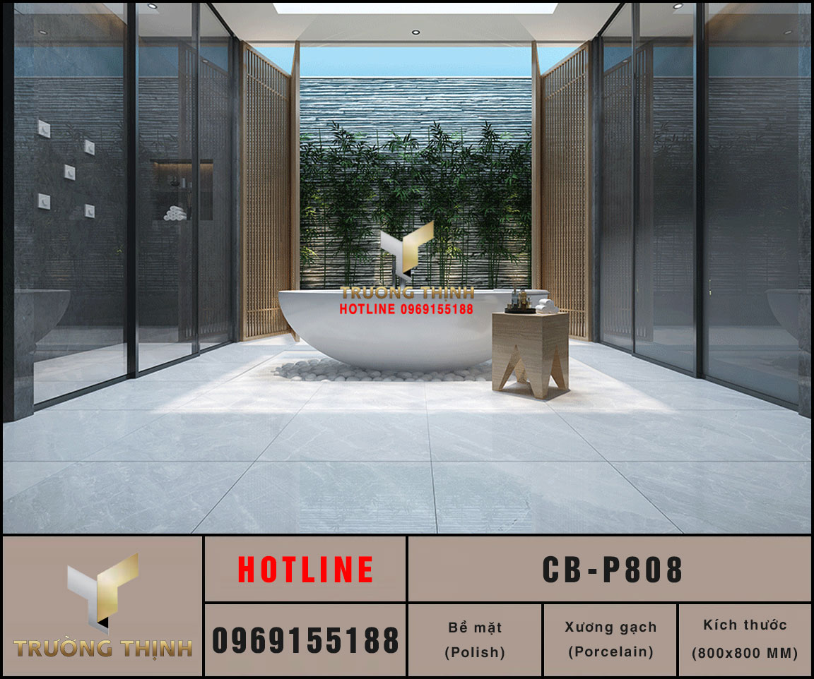 Gạch lát nền 800x800 Viglacera Platinum CB-P808