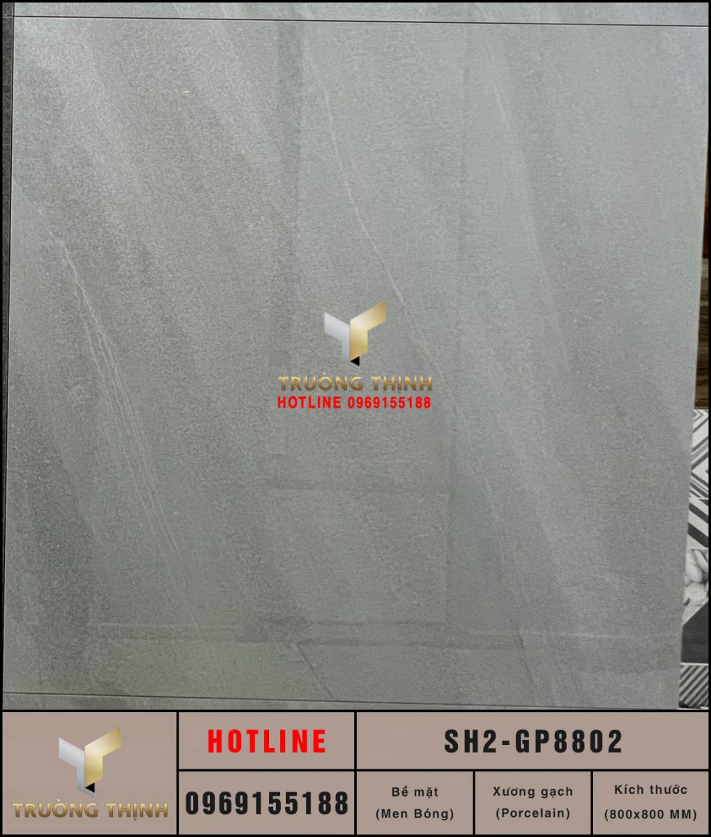 Gạch lát nền 800x800 Viglacera Sông Hồng SH2-GP8802