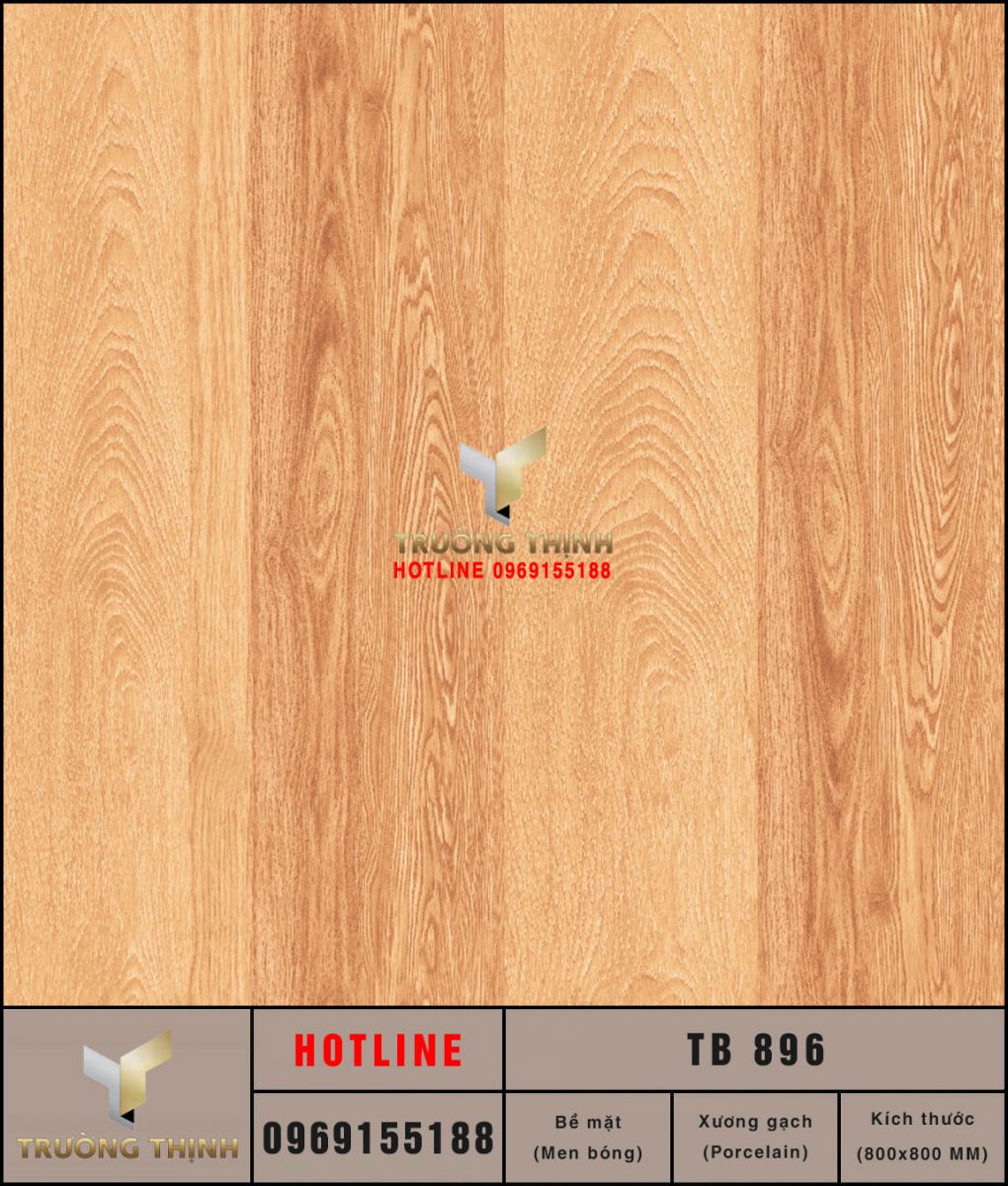 Gạch lát nền Porcelain 800x800 Viglacera TB 896 vân đá