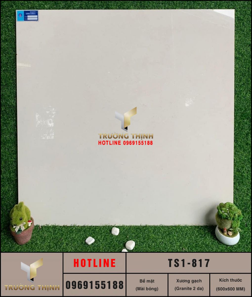 Gạch lát Granite 2 da 800x800 Viglacera TS1-817 giá ưu đãi