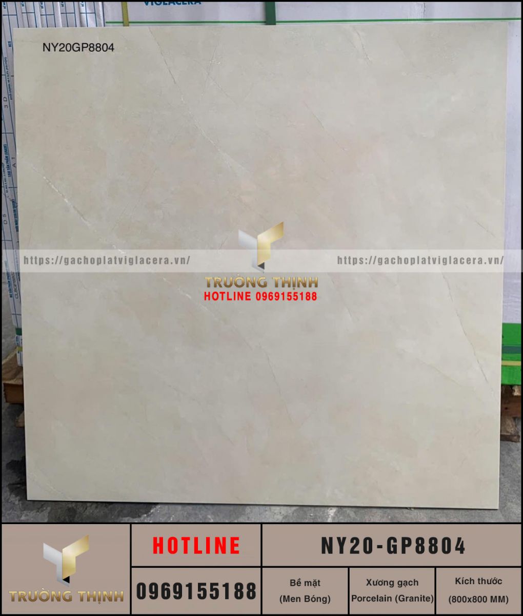 Gạch lát nền Viglacera NY20-GP8804 800x800: Sang trọng & Đẳng cấp
