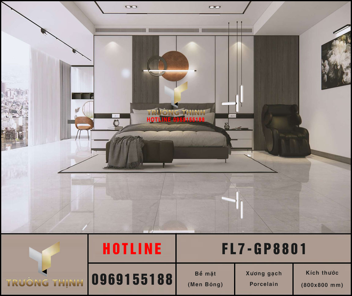 Gạch Lát Nền Granite Viglacera FL7-GP8801 800x800 - Sang Trọng & Bền Bỉ