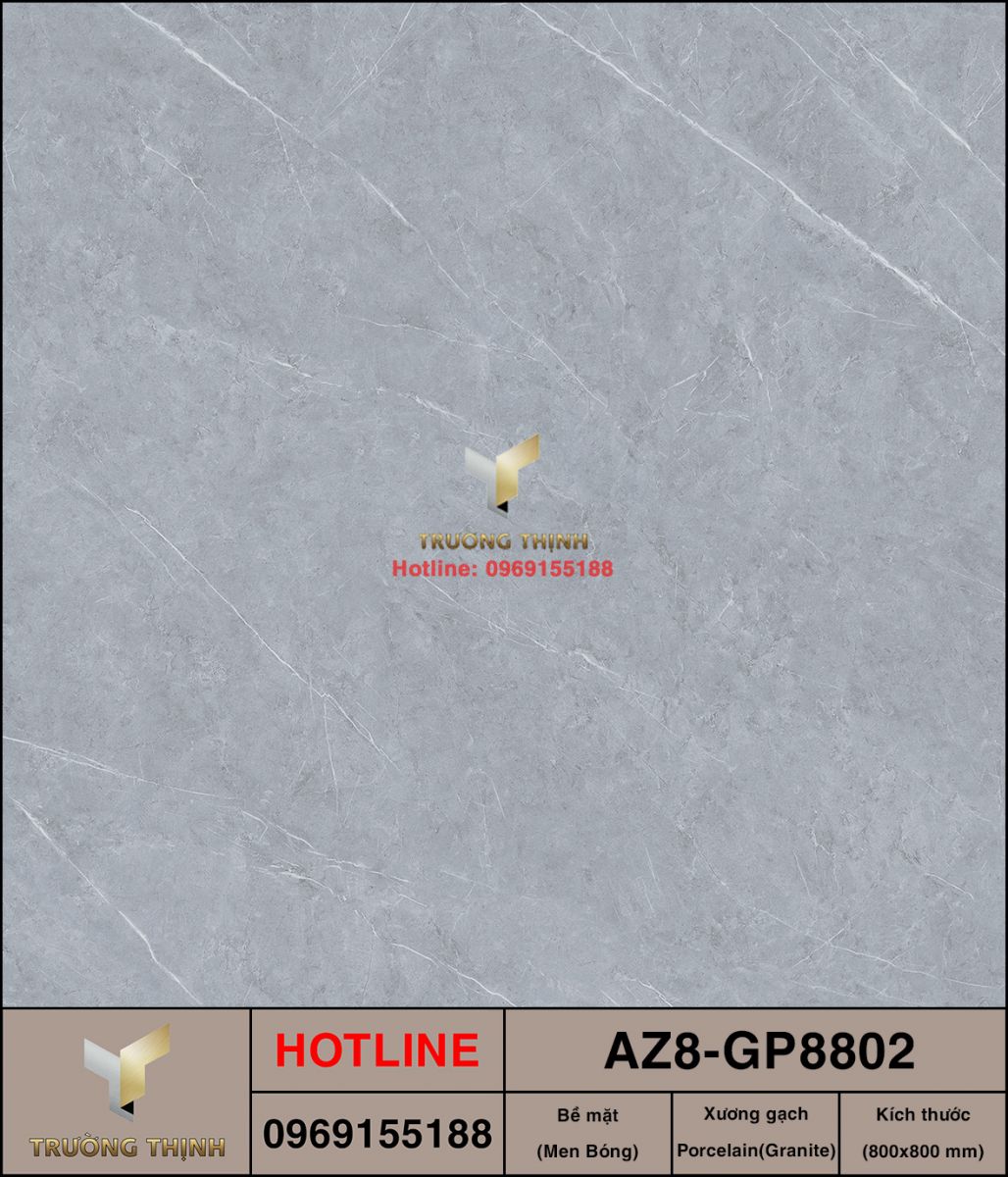 Gạch lát nền 800x800 Viglacera United Arizona AZ8-GP8802