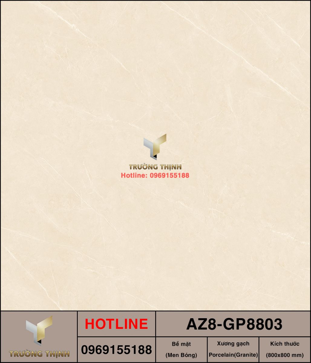 Gạch lát nền 800x800 Viglacera United Arizona AZ8-GP8803