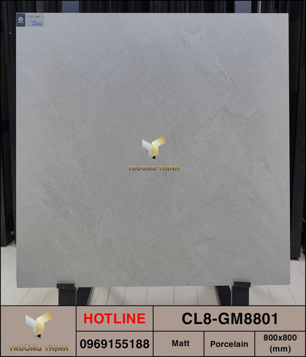 Gạch men khô 800x800 Viglacera Cửu Long CL8-GM8801 giá rẻ