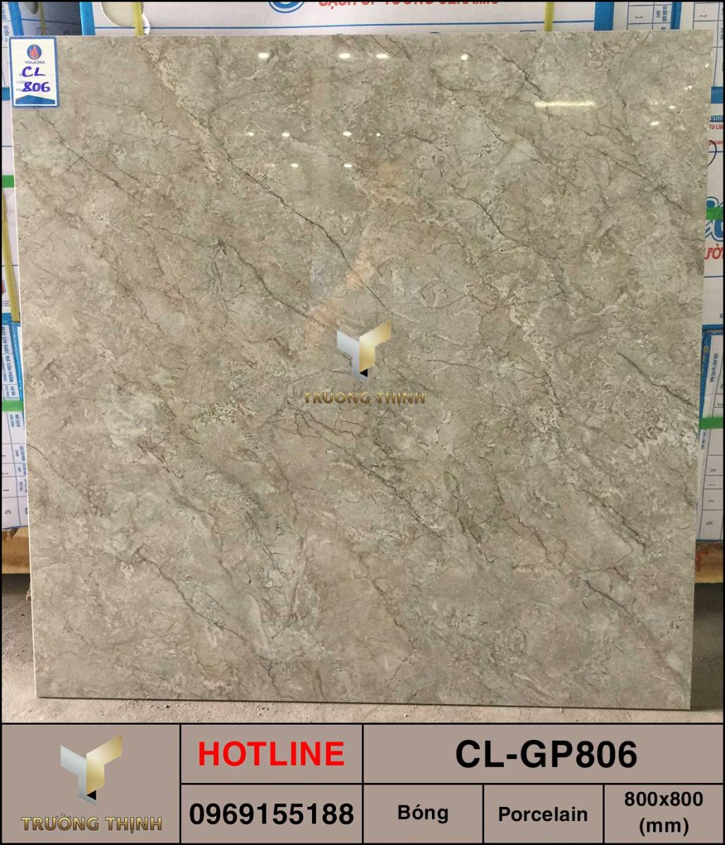 Gạch lát nền 800x800 Viglacera Cửu Long CL-GP806 giá rẻ