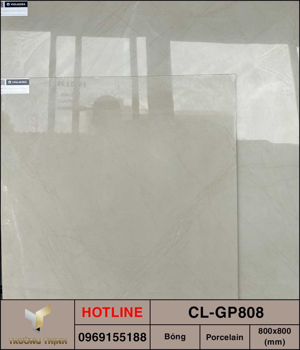 Gạch lát nền 800x800 Viglacera Cửu Long CL-GP808