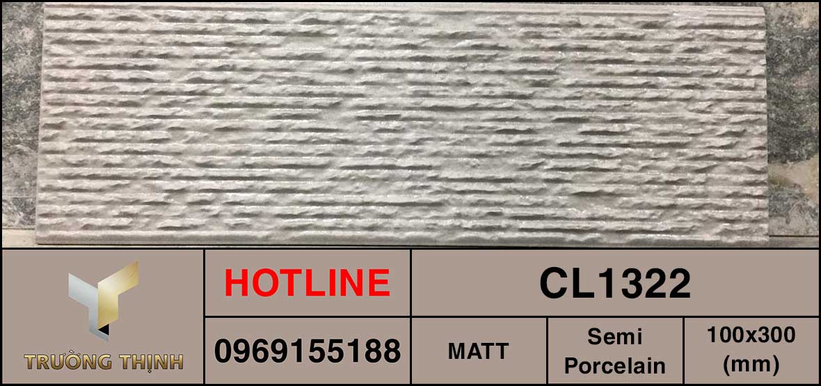 Gạch ốp tường 100x300 Viglacera Cửu Long CL1322 giá rẻ