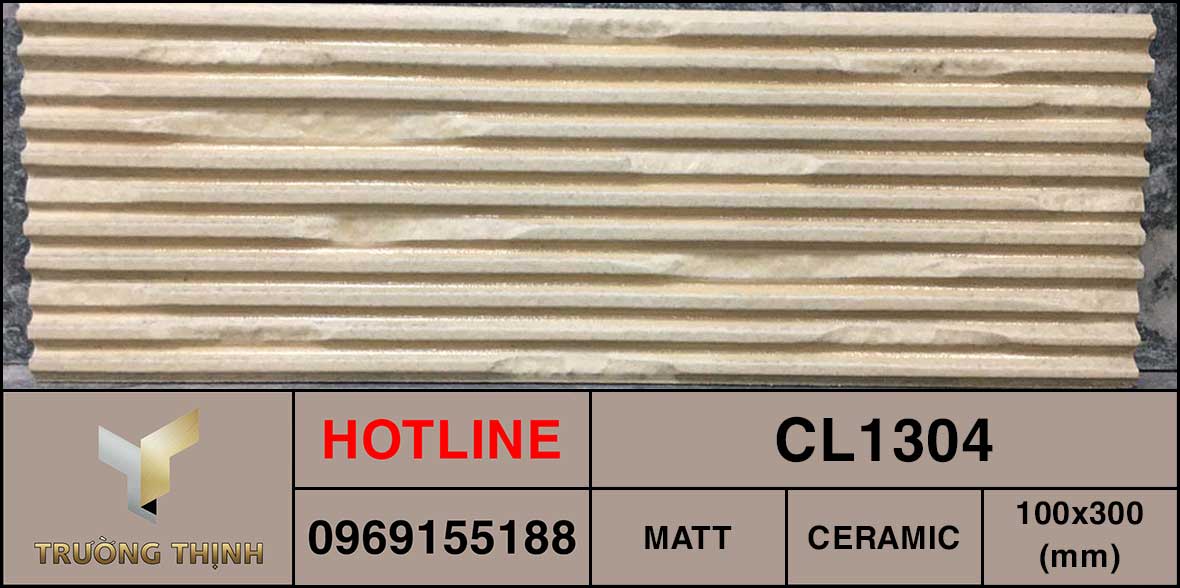 Gạch trang trí100x300 Viglacera Cửu Long CL1304 giá rẻ