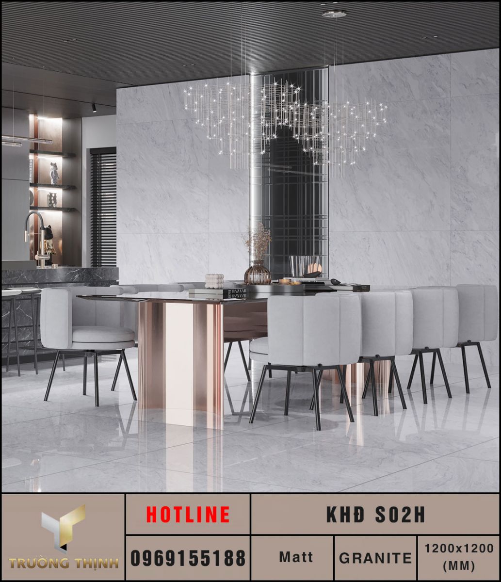 Ảnh mẫu gạch lát nền 1200x1200 Eurotile Khải Đăng KHĐ S02H