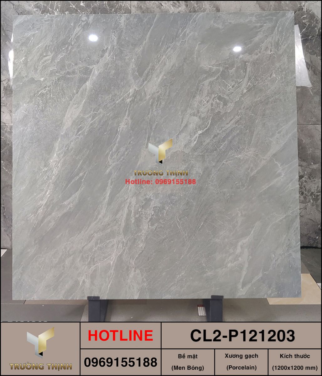 Gạch lát nền 1200x1200 Viglacera Cửu Long CL2-P121203