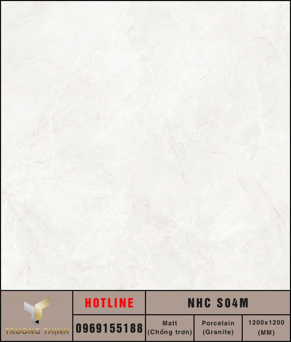 Gạch tấm lớn 1200x1200 Eurotile Nhã Ca NHC S04M giá rẻ