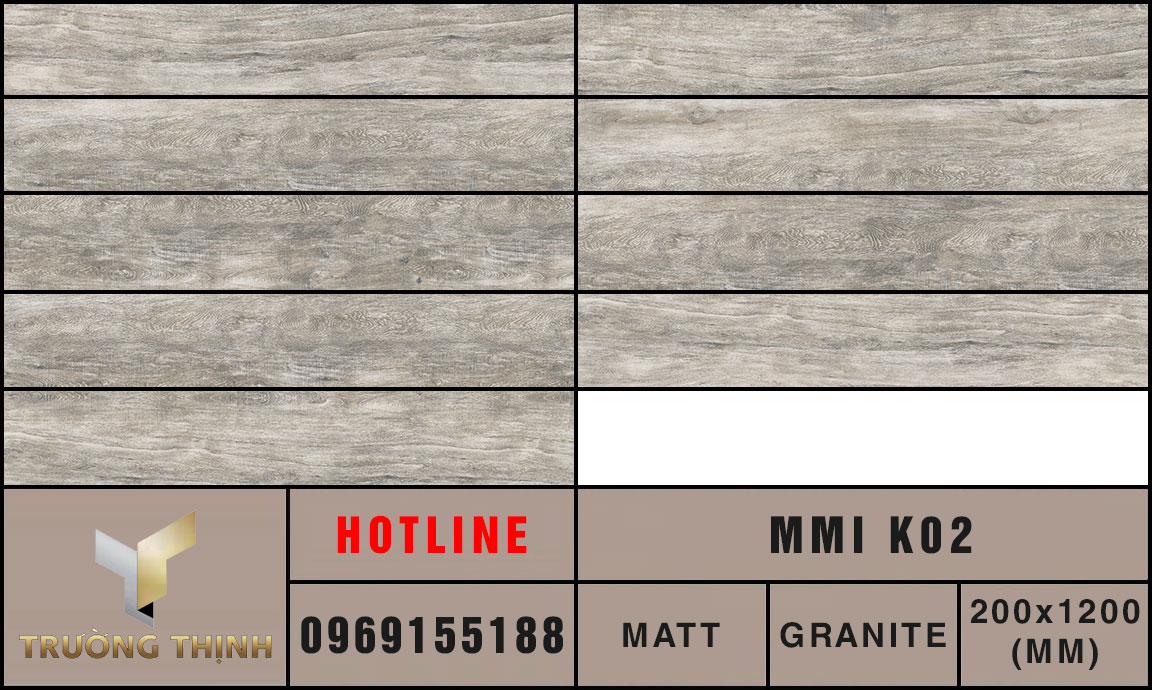 Ảnh MAP gạch ốp lát 200x1200 Eurotile Mộc Miên MMI K02