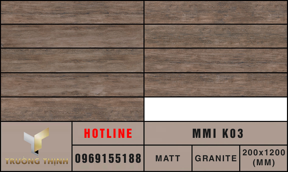 Ảnh MAP gạch ốp lát 200x1200 Eurotile Mộc Miên MMI K03