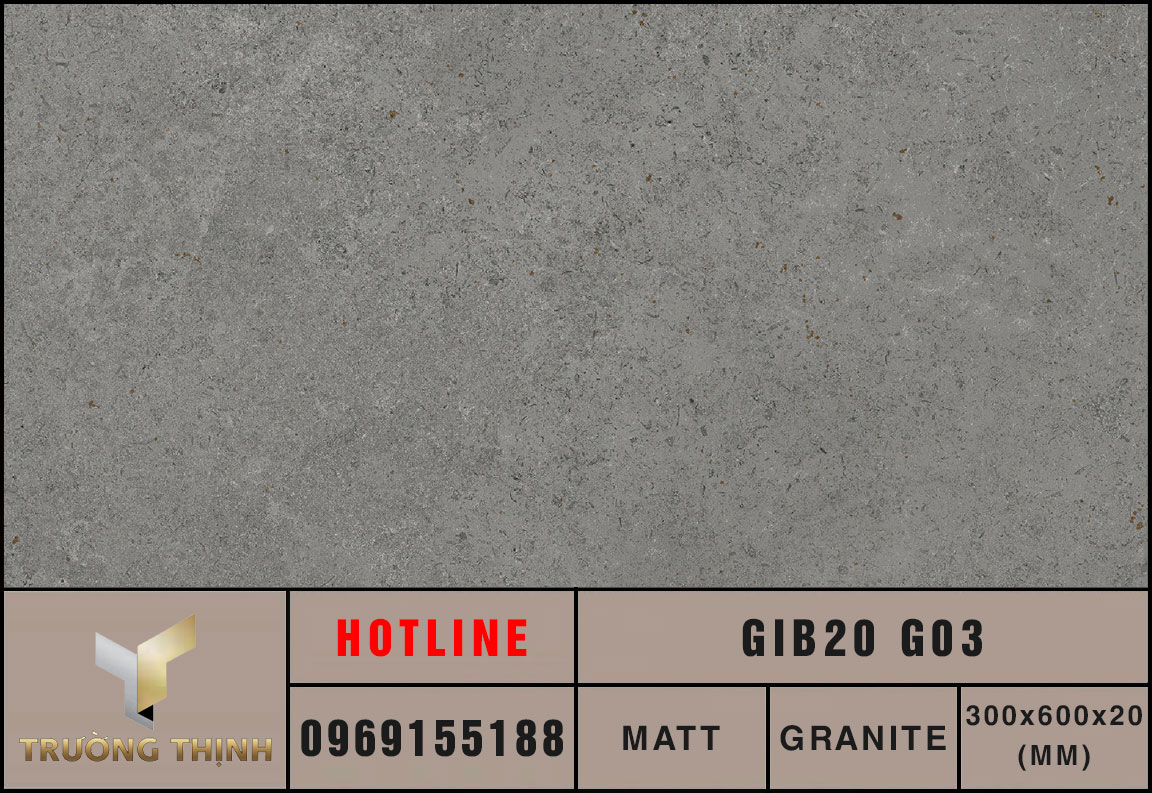 Ảnh gạch lát nền 300x600x20 Eurotile Gibellina GIB20 G03