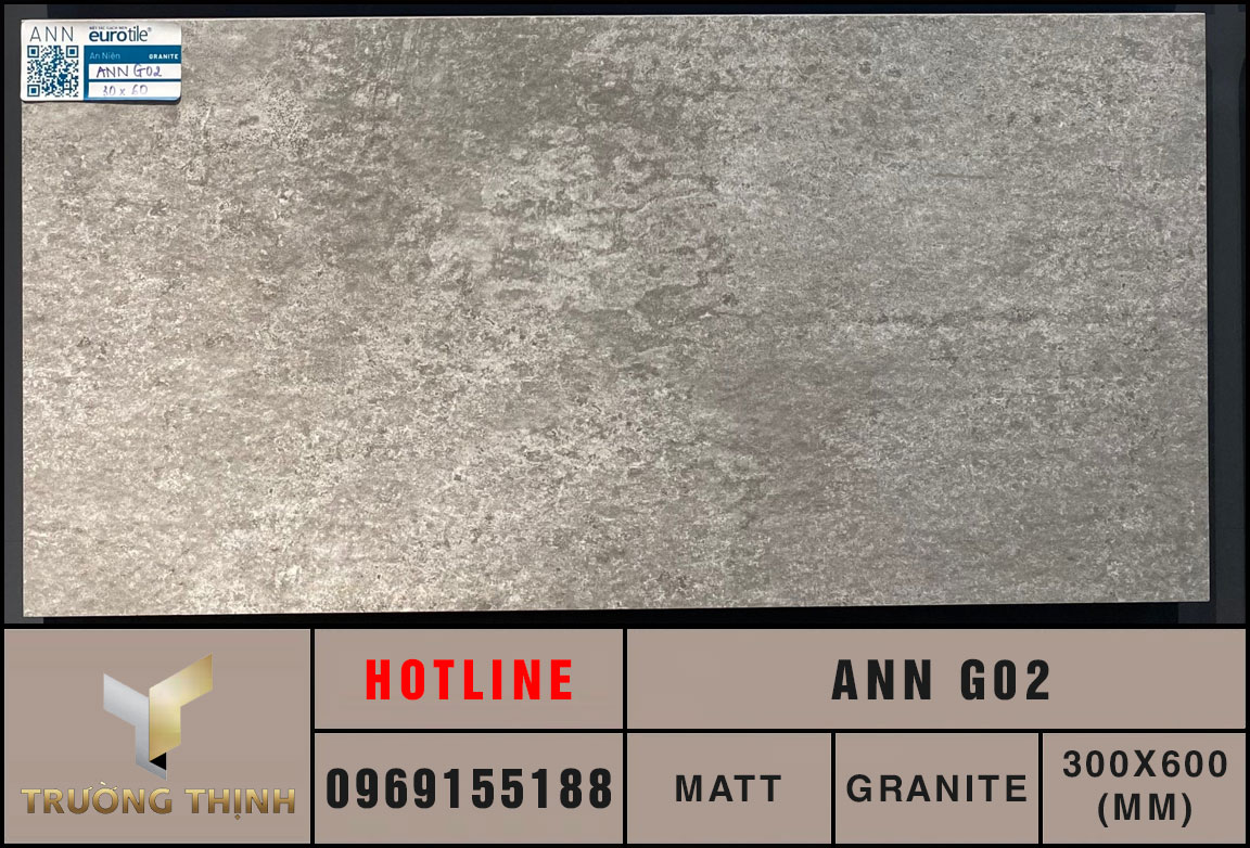 Gạch giả xi măng 300x600 Eurotile An Niên ANN G02 giá rẻ