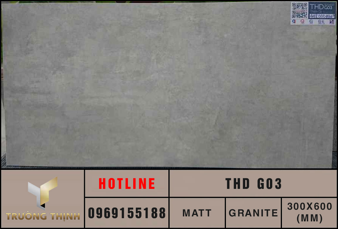 Gạch granite 300x600 Eurotile Thiên Di THD G03 cao cấp